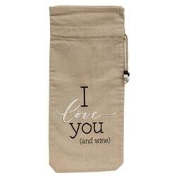 I Love you Wine Bag
