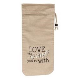 Love the Wine You're with Wine Bag