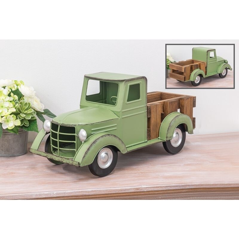 Classic Green Pickup Truck804704608186