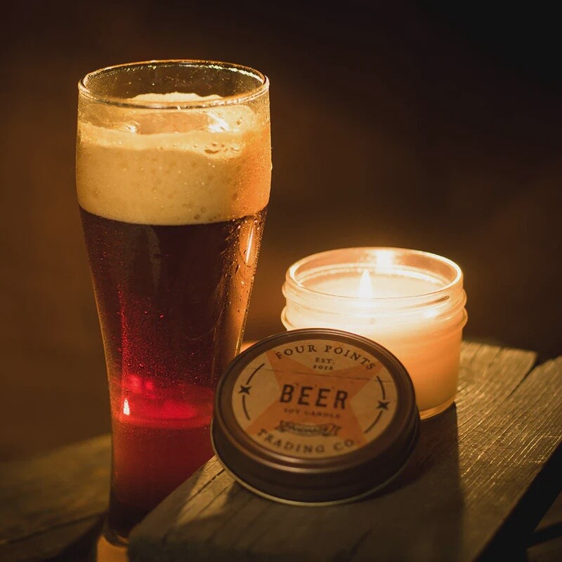 4 oz Soy Candle Beer