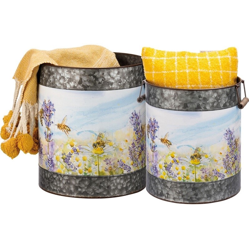 Lavender Bucket Large