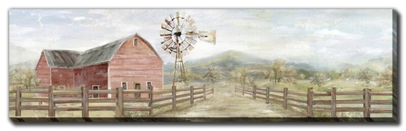 Windmill & Farmhouse 20x71