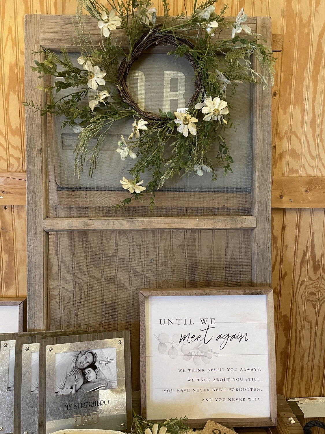 Vintage Window Screen