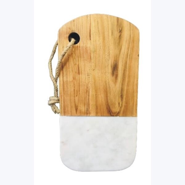 Wood Marble Charcuterie Cutting board Rectangular