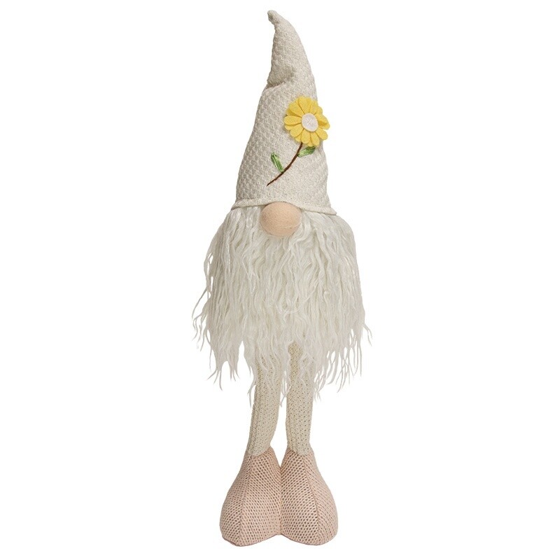 Standing Spring Floral Gnome