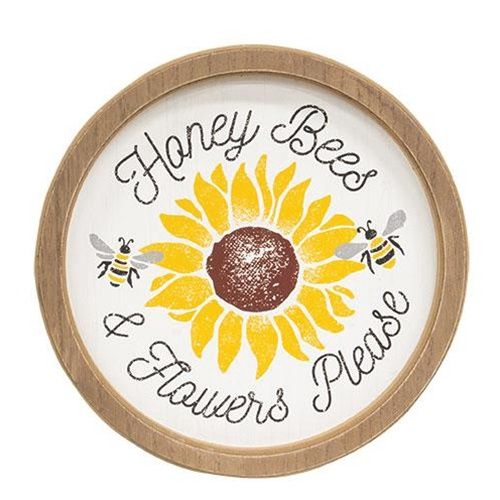 Honey Bees &amp; Flowers Please