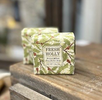 6oz wrap soap Fresh Holly