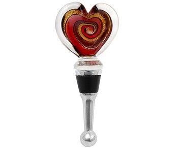 Bottle Stopper Verona Heart