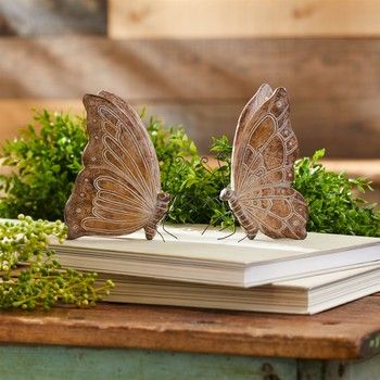 Butterfly 6”H Resin