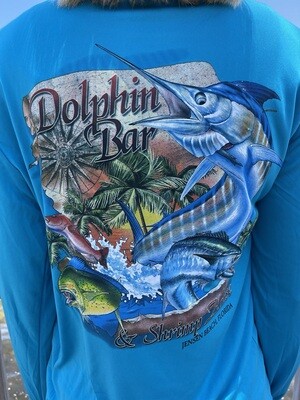 Marlin Chart Long Sleeve Performance Shirt