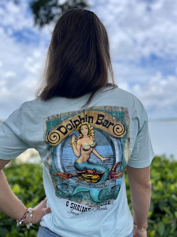 Mermaid Crab Short Sleeve T-Shirt