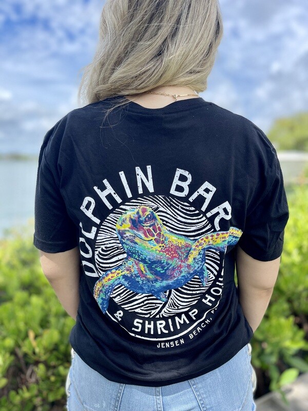 Colorful Turtle Short Sleeve T-Shirt