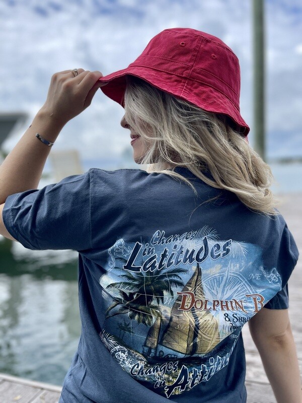 Latitude Sailboat Short Sleeve T-Shirt