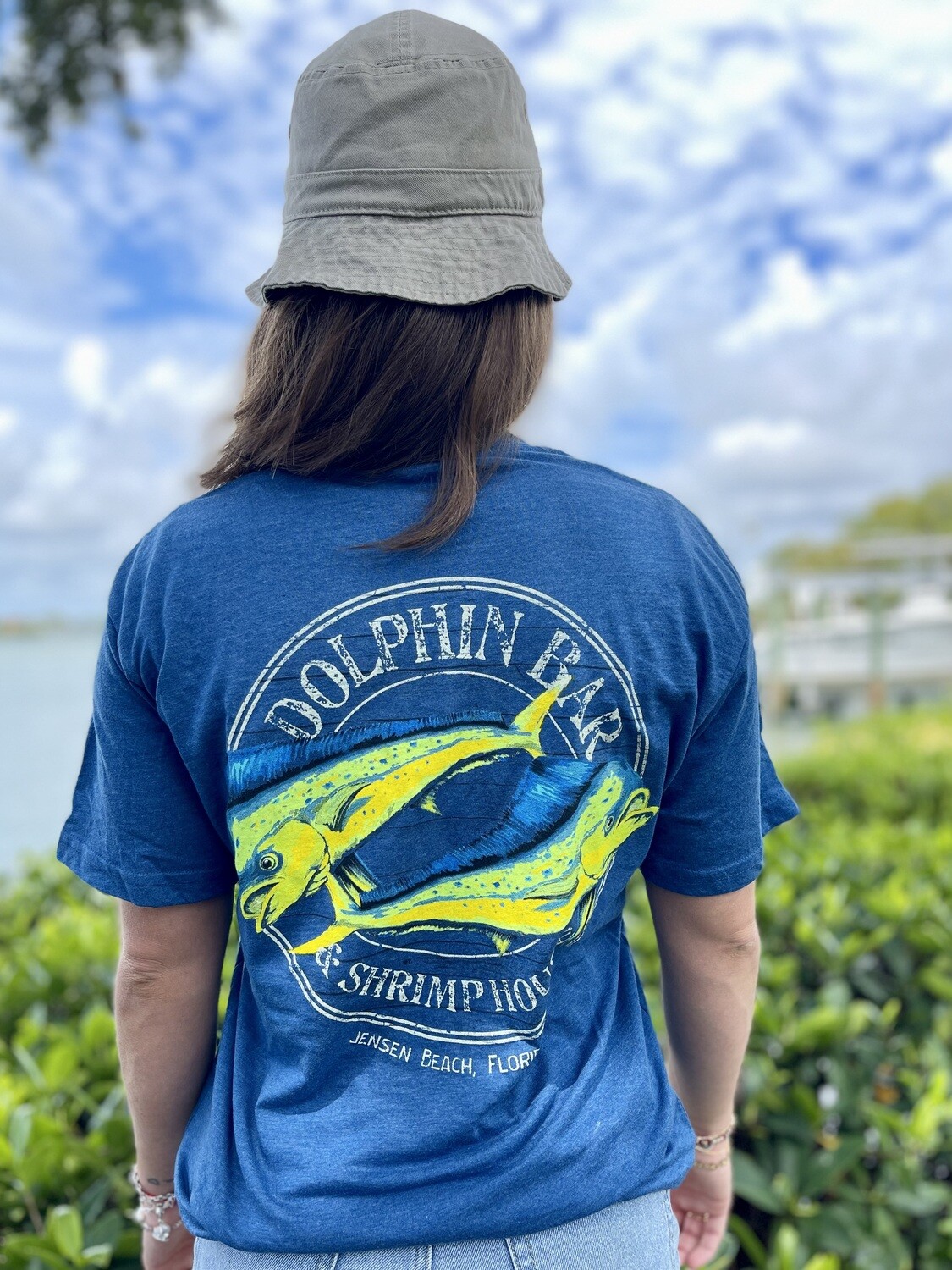 Colorful Dolphins Short Sleeve T-Shirt