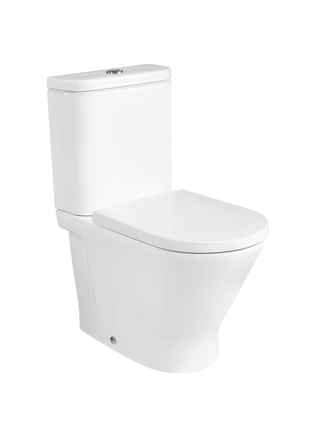 ROUND - Inodoro completo compacto con salida dual