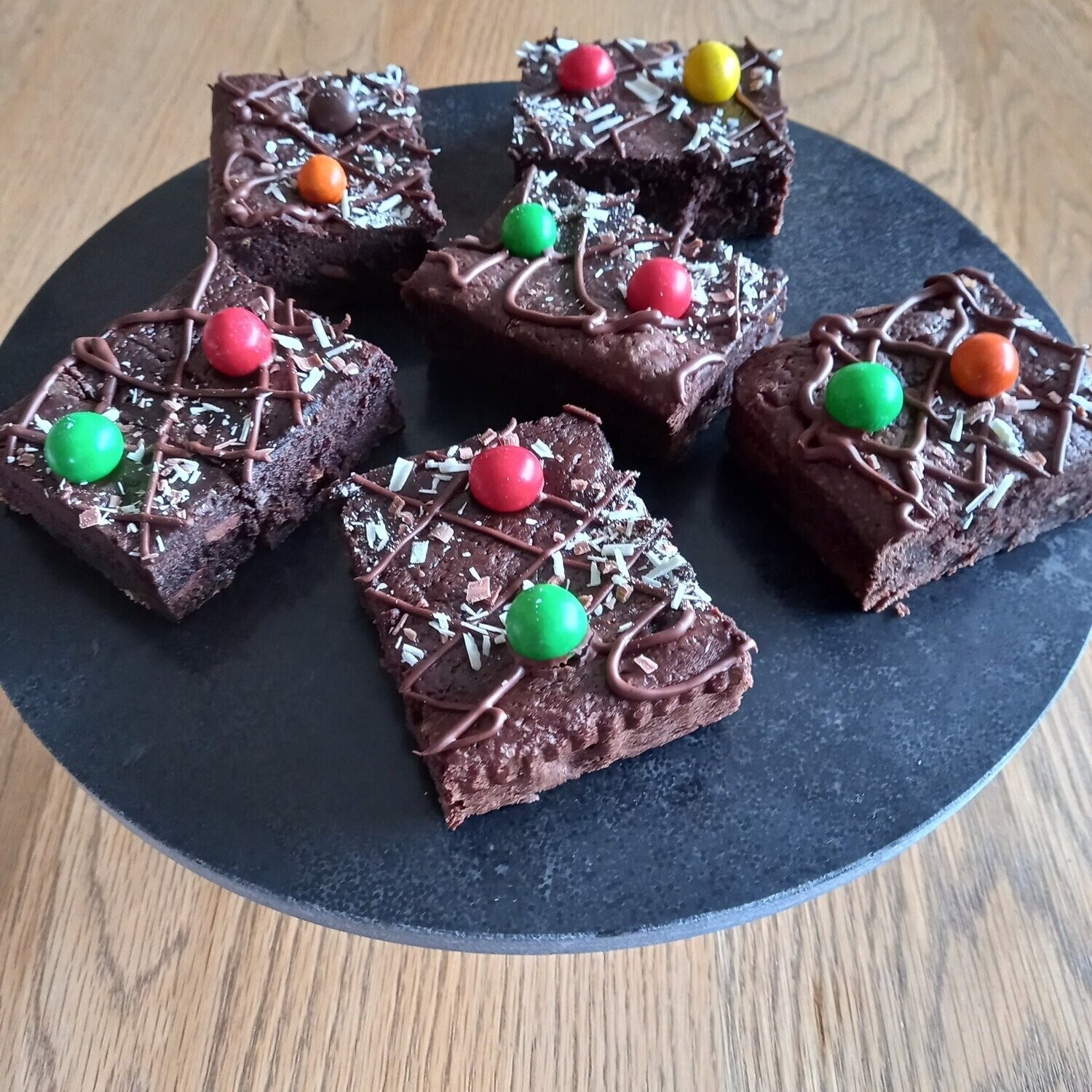 Brownie box of 6 M&M's