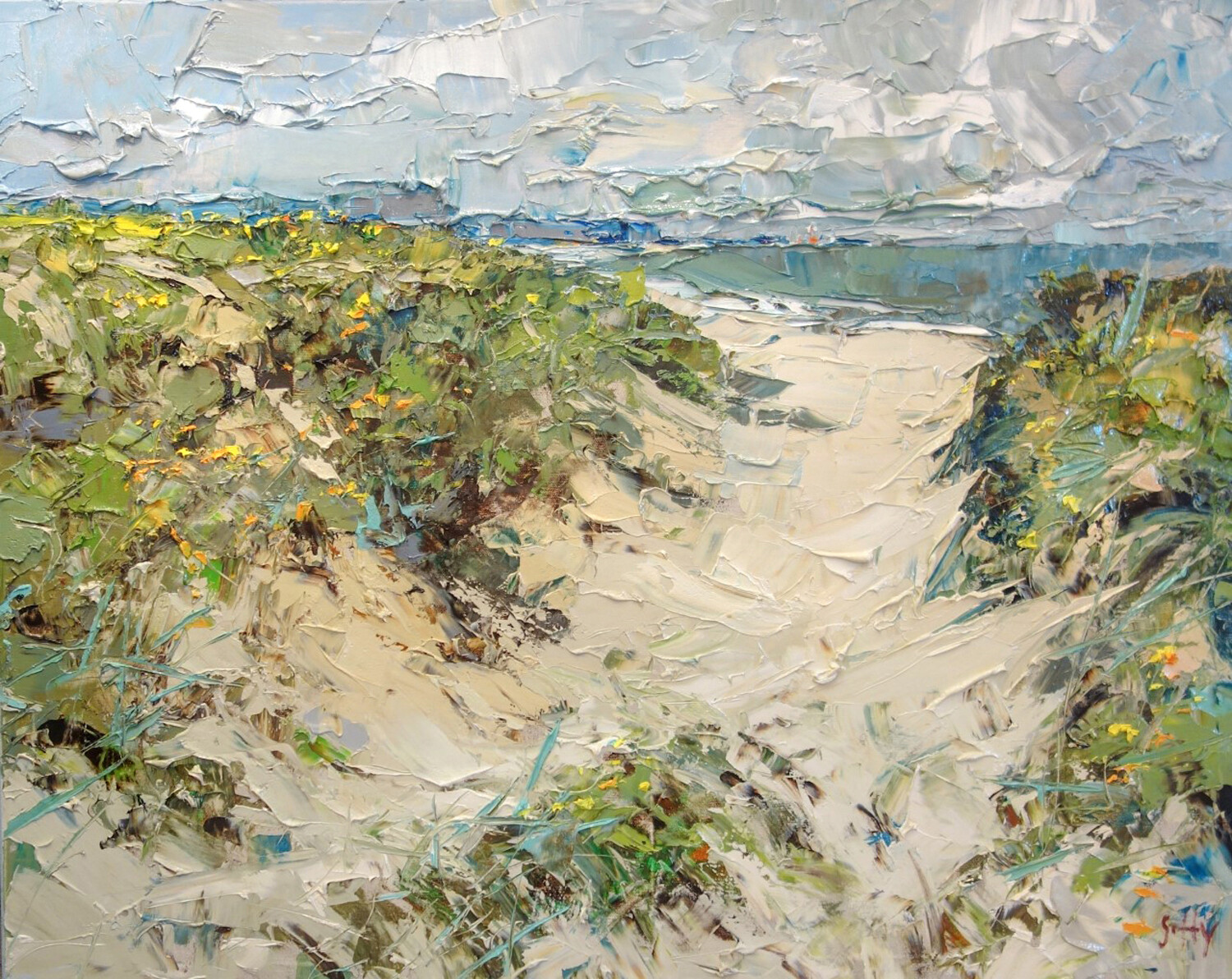 Path Through The Dunes