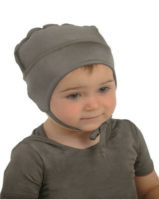 PadyCare® Sølvtekstil, Babyhue med bindebånd