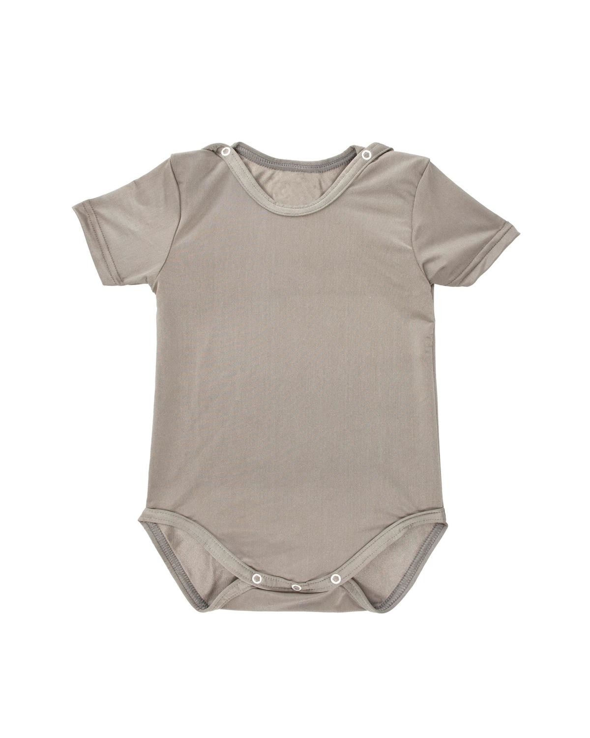 PadyCare® Sølvtekstil, Kortærmet bodystocking - børn