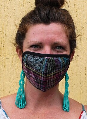 Jaspe Fabric Face Masks - Medium - Set of 3 Jaspe Fabric Face Masks - Medium - Set of 3