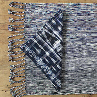 Napkins, Blue - Set of 6 Napkins, Blue - Set of 6