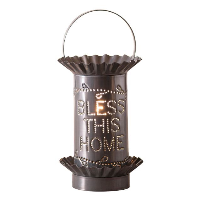 Mini Warmer Bless This Home/Country Tin