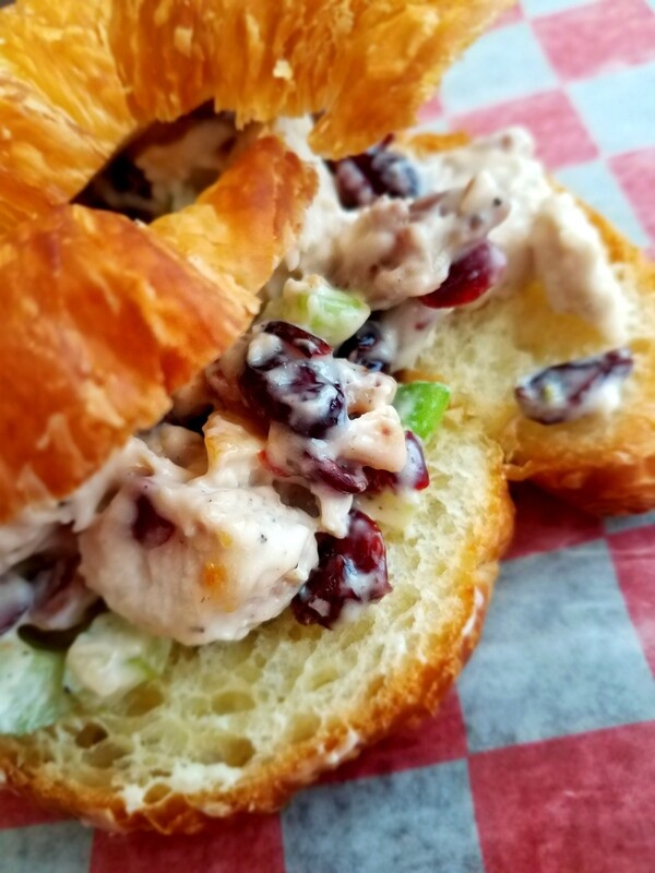 Honey Pecan Chicken Salad Sandwich