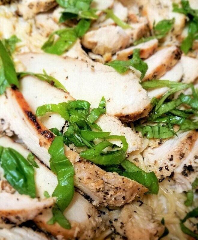 Basil Alfredo Pasta