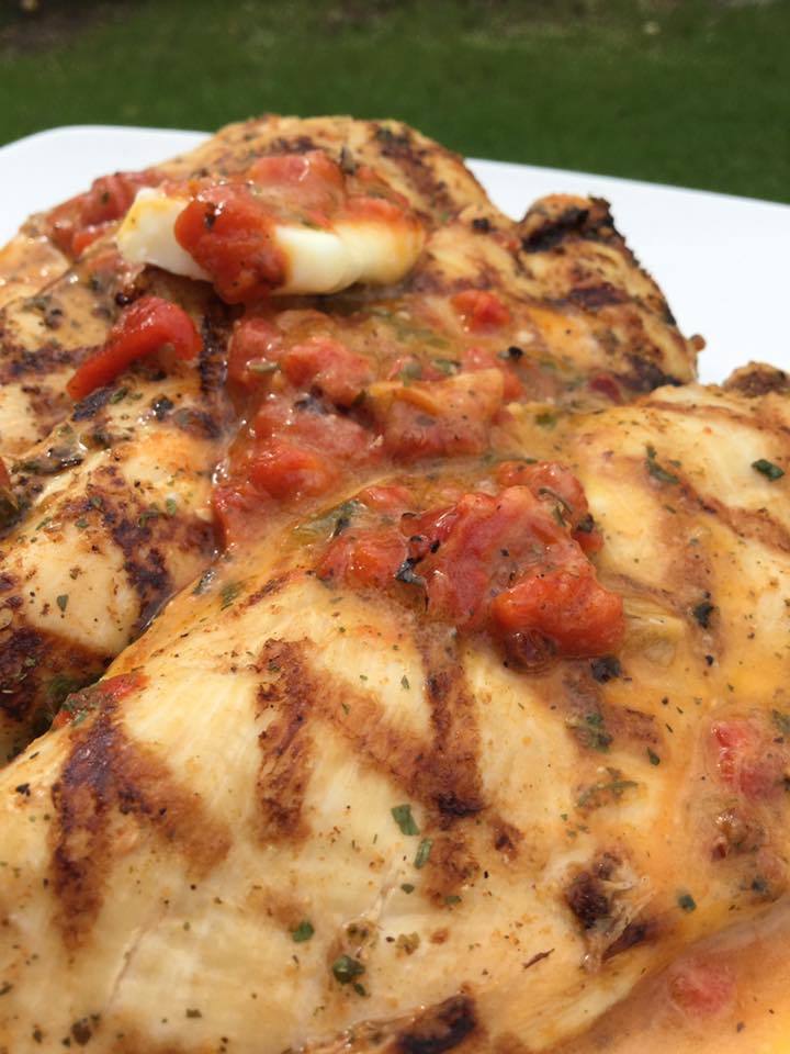 ROASTED RED PEPPER CHICKEN FOR 6