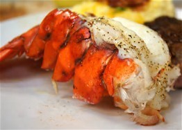 Lobster on the half shell