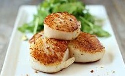 Garlic Herb Scallops