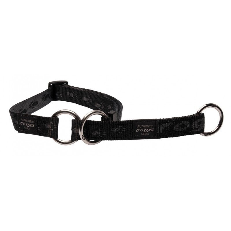 ROGZ Halsband Choker. Maat L Zwart