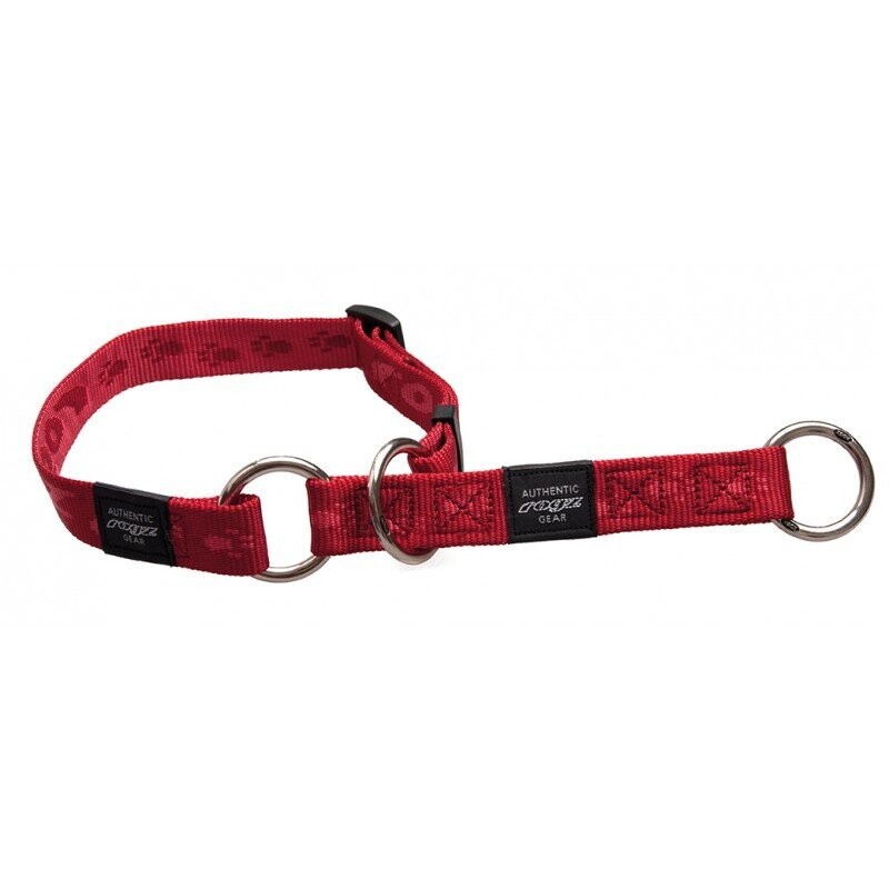 ROGZ Halsband Choker. Maat L Rood