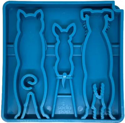​SodaPup Waiting Dogs Design Etray – Blue