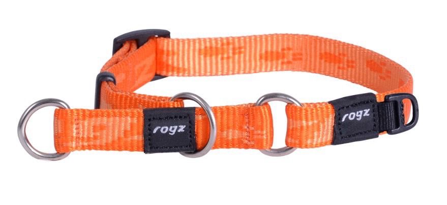 ROGZ halsband Choker. Maat m oranje