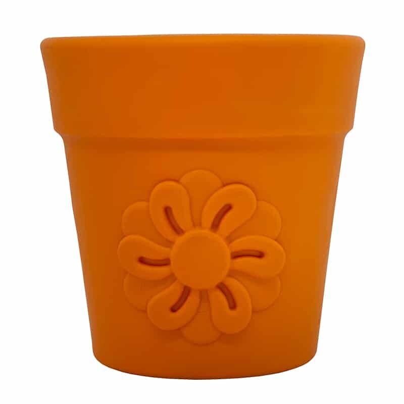 SALE SodaPup Flower Pot Large – Orange