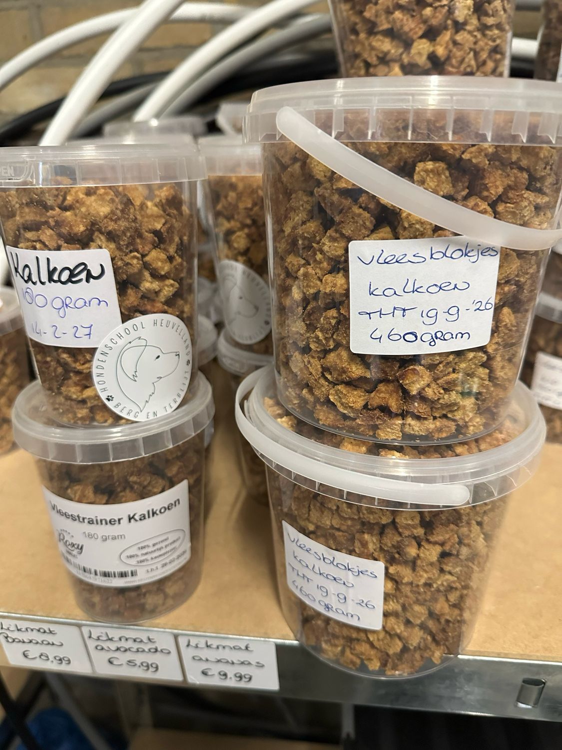 Kalkoen blokjes 460 gram