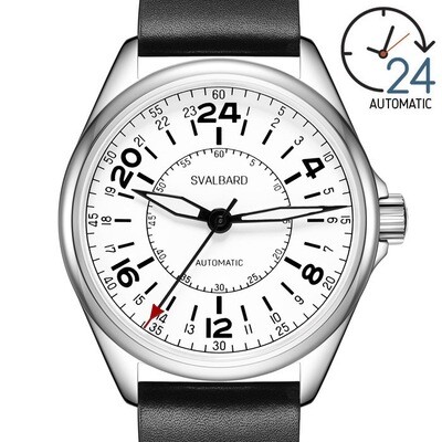 24-hour automatic watch Svalbard Polar GH15