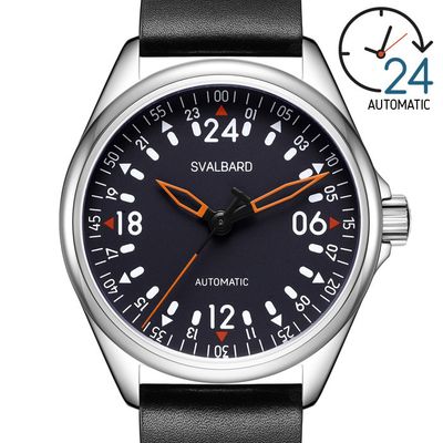 24-hour automatic watch Svalbard Traser GH55