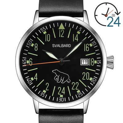 24-hour watch Svalbard Isbjornen AA23B