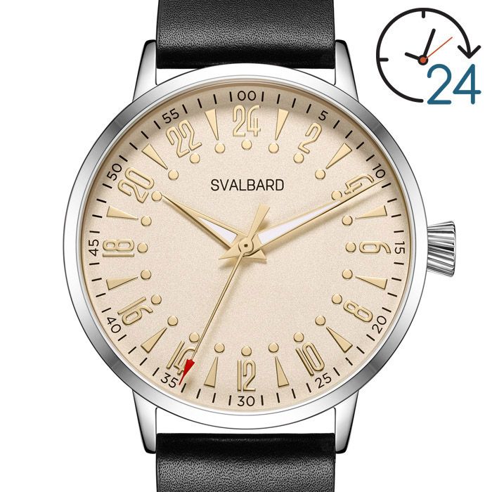 24-hour watch Svalbard Tidlos AA56