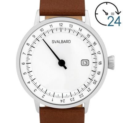[PRE-ORDER] 24-hour single hand watch Svalbard Singly AA29