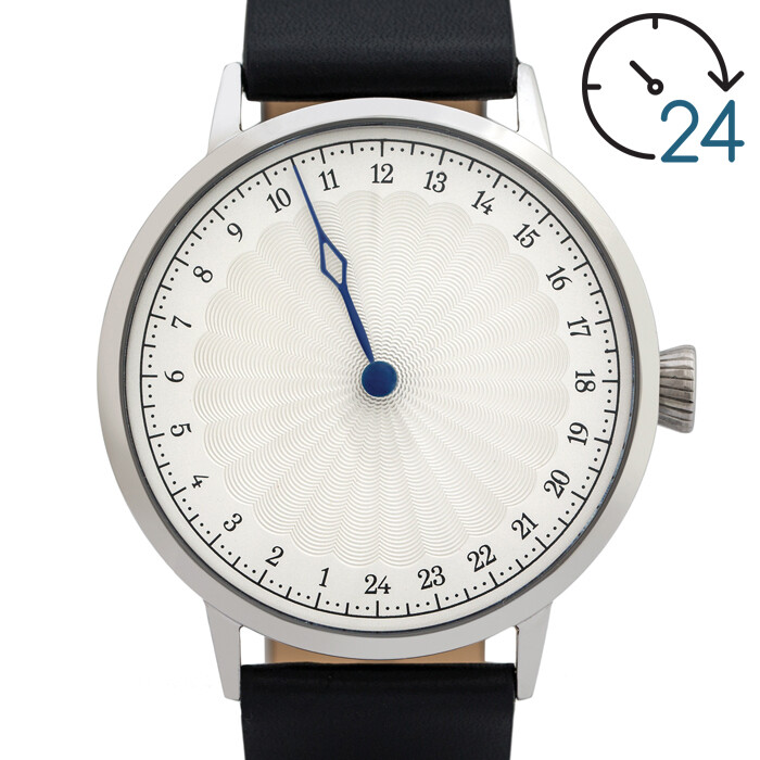 [PRE-ORDER] 24-hour single hand watch Svalbard Solfestuka AA11