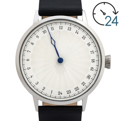 24-hour single hand watch Svalbard Solfestuka AA11
