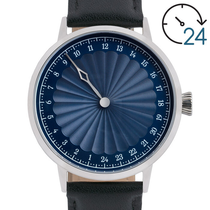 [PRE-ORDER] 24-hour single hand watch Svalbard Solfestuka AA15A
