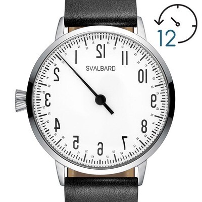 [PRE-ORDER] Single hand backward watch Svalbard Tilbake AC11A