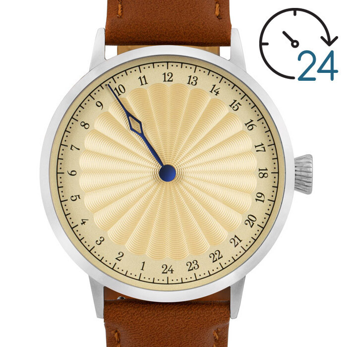 [PRE-ORER] 24-hour single hand watch Svalbard Solfestuka AA14A