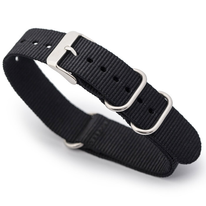 20mm NATO (Zulu) 3-ring nylon watch straps