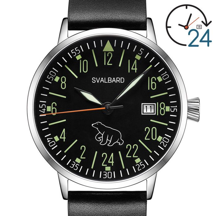 [PRE-ORDER] 24-hour watch Svalbard Isbjornen AA23B