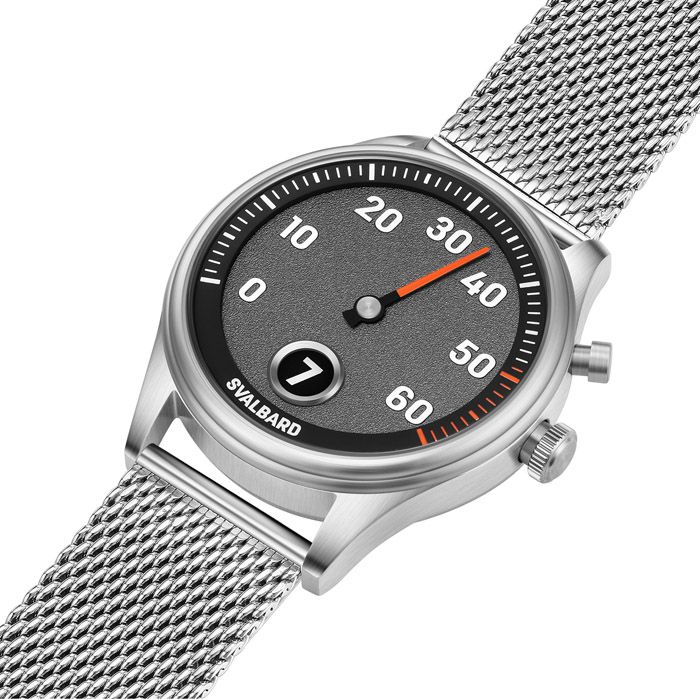 PRE-ORDER] Jump hour watch with retrograde minutes Svalbard Time